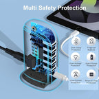 USB Charger Block with Type C, 6-Port Chargers - Image 4