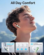 Wireless Earbuds, 40 Hours Playtime, Lightweight in-Ear Earphones - Image 6