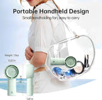 JISULIFE Portable Handheld Turbo Fan, 4000mAh USB Rechargeable Personal Battery - Image 6