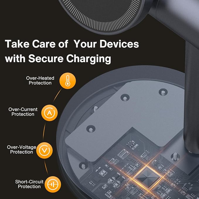 iVANKY Qi2 Certified 4 in 1 Wireless Charger Stand - Image 4