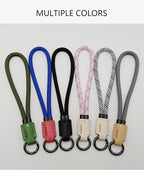 Handmade Cowhide Leather Phone Wrist Strap, Universal Adjustable Key Lanyard - Image 3