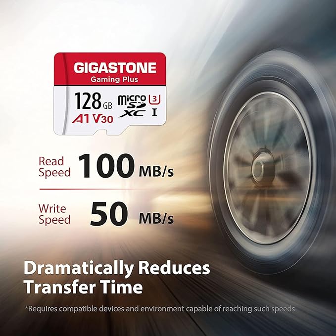 GIGASTONE 128GB Micro SD Card - Image 3