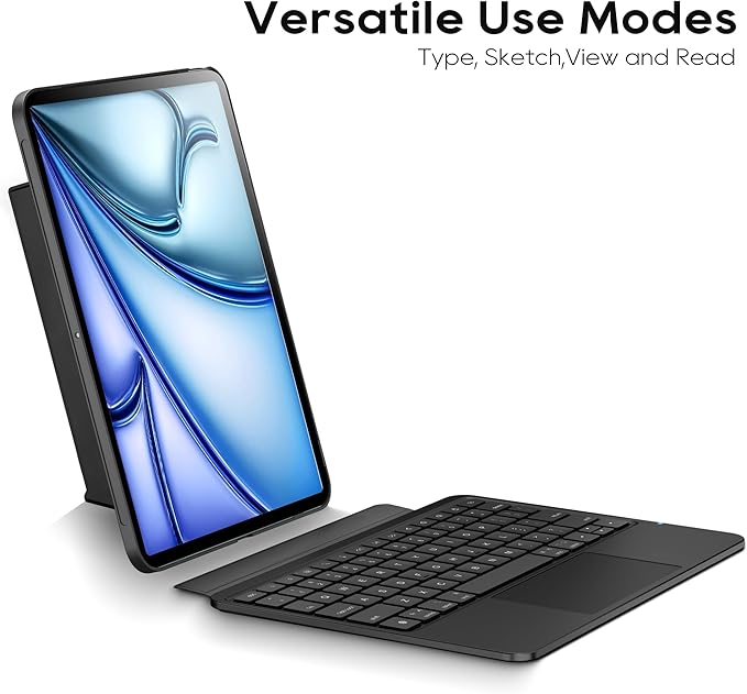 Detachable Keyboard Case for Apple iPad Air 11-inch 2025 & iPad Air 5/4th Gen & - Image 3