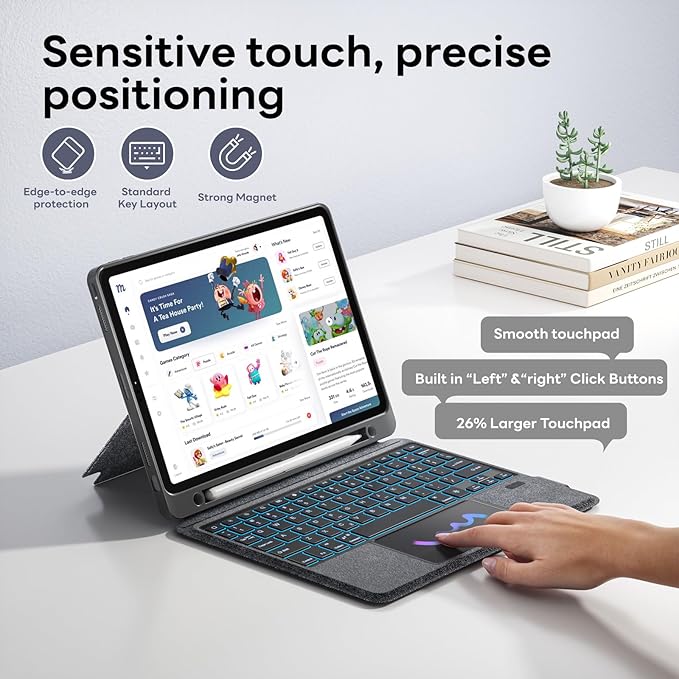 Combo Keyboard Case with Trackpad - Image 3
