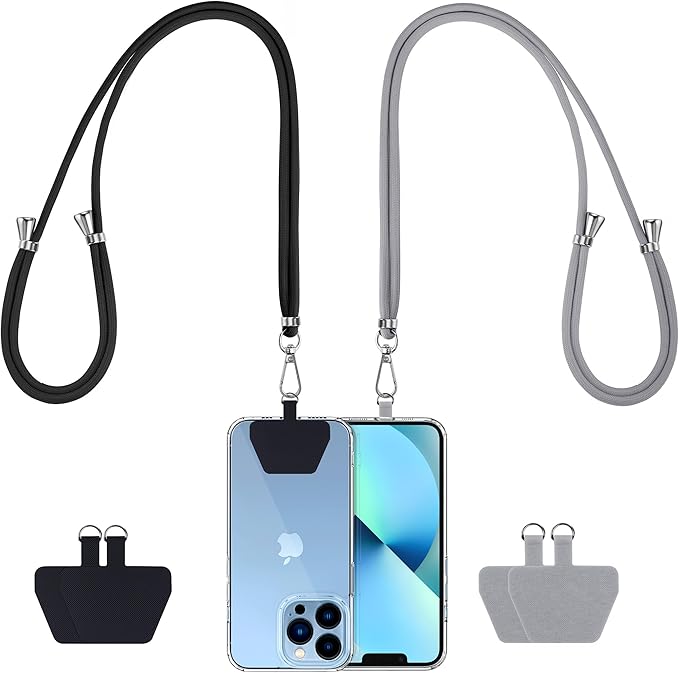 CACOE Phone Lanyard 2 Pcs-2 Pcs Adjustable Neck Strap, Universal Crossbody by CACOE