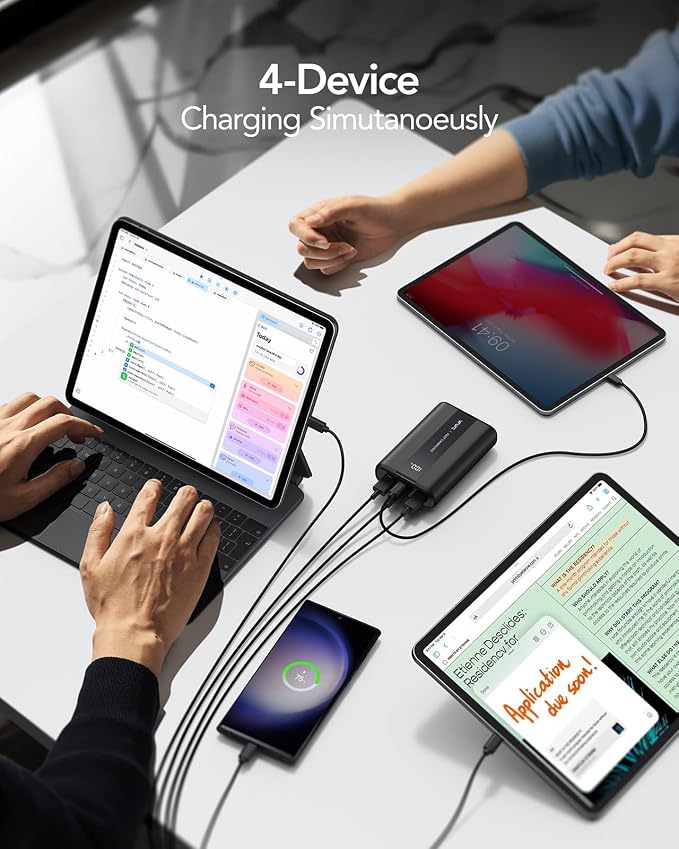 VRURC Portable Charger, 20000mAh Small Power Bank, 22.5W Fast Charging Battery - Image 5