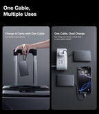 TORRAS Power Bank with Built-in USB-C Cable, Ultra-Slim 10, 000mAh Portable - Image 6