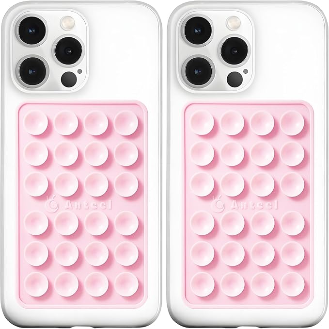 Anteel MAX Silicone Suction Phone Case Adhesive Mount, Upgraded Super Strong by PKYAA