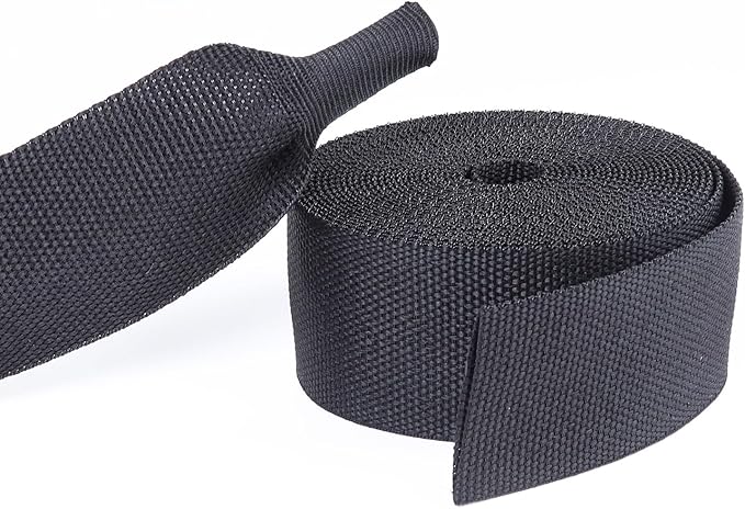 Heat Shrinkable Braided Sleeving 2:1 Ratio- Abrasion Protection Flexibility by BuyUneed
