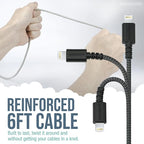 Smartish USB-C/Lightning Cable for iPhone 16/15/14 - Image 4