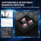 Redragon K707 HE Rapid Trigger Gaming Keyboard, 87 Keys TKL Wired Mechanical - Image 3
