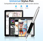 Capacitive Stylus Pen, Fibre Tips Universal Touch Screens Stylist, Fine Point - Image 3