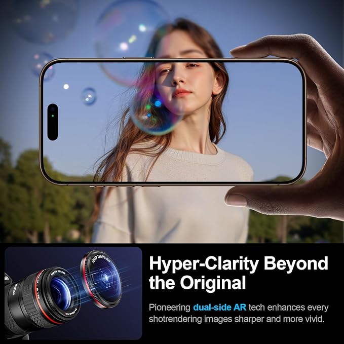 X-it 2 Pack Camera Lens Protector, Shatterproof Anti-Scratch Ultra HD Camera - Image 3
