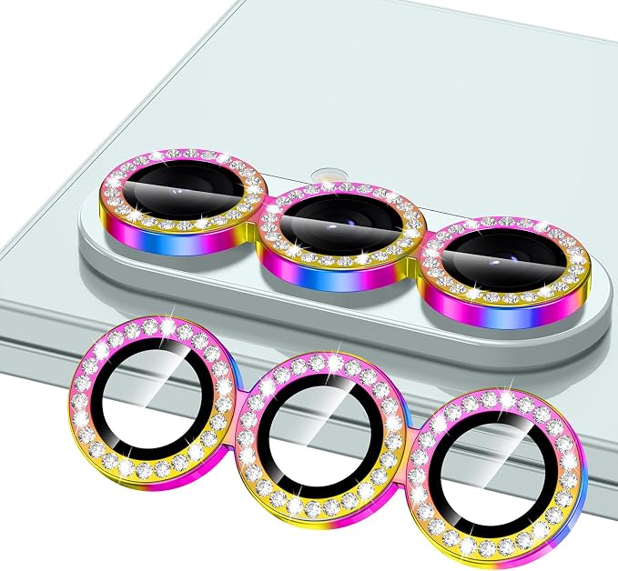 for Samsung Galaxy Z Fold 7 Camera Lens Protector, Individual Metal Ring - Image 2