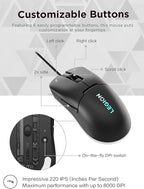 Lenovo Legion M300s RGB Wired Gaming Mouse - Image 4