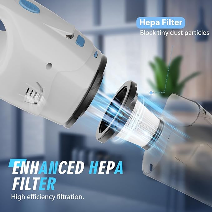 Handheld Vacuum Cordless, Hand Vacuum Cordless Rechargeable - Image 3