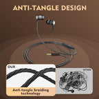 Earbuds Earphones with Microphone, 5 Pack Wired Heavy Bass Headphones, Earphone - Image 6
