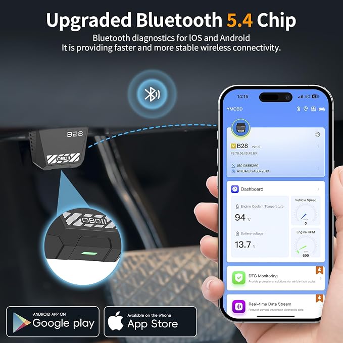 OBD2 Scanner for Car Bluetooth 5.4 - Image 6