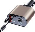 Retractable Car Phone Charger, 4 in 1 Fast Charge Car Phone Charger by Mifanstech