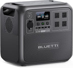 BLUETTI Portable Power Station AC180, 1152Wh LiFePO4 Battery Backup w/ 2 1800W by BLUETTI
