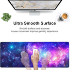 Deep Universe Space and Stars Desk Mat, Large Galaxy Space Gaming Keyboard - Image 5