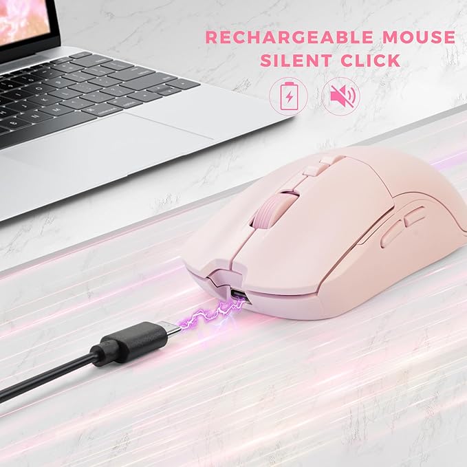 Silent Wireless Keyboard and Mouse Combo - Image 5