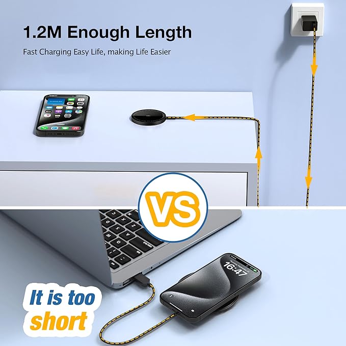 Magnetic Wireless Charger for iPhone: Compatible - Image 7