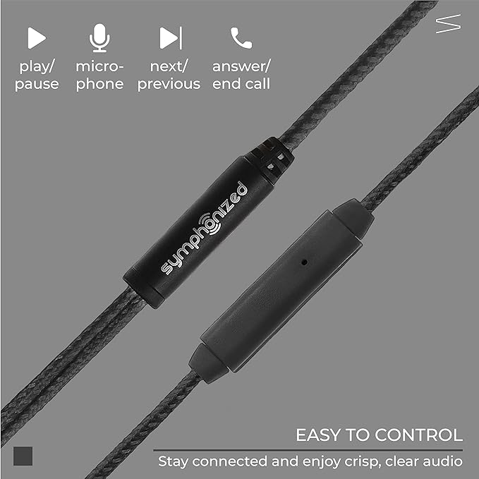 Symphonized Wired Earbuds with Microphone – 90% Noise Cancelling Ear Buds with - Image 5