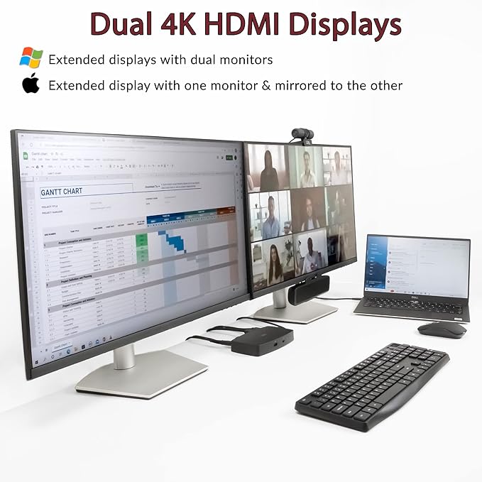 Cyber Acoustics Laptop Docking Station – USB-C - Image 4