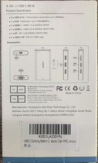 ABIWAZY USB C Docking Station Dual Monitor Adapter - Image 8