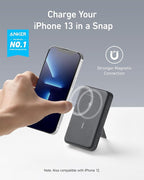 Anker 633 Magnetic Battery, 000mAh Foldable Wireless Portable Charger, 20W - Image 3