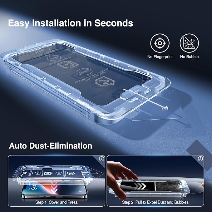 SMARTDEVIL 2+2Pack Privacy Screen Protector - Image 2