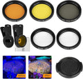 Reef Coral Lens Phone Kits 5 Lenses Kit 1 Dust Shield Case 2 Lens Clips by LabEdit