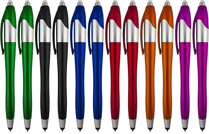 Stylus Pen, 3-1 Multi-Function, Ball Point Black Ink Pen, Capacitive Stylus by Sypen