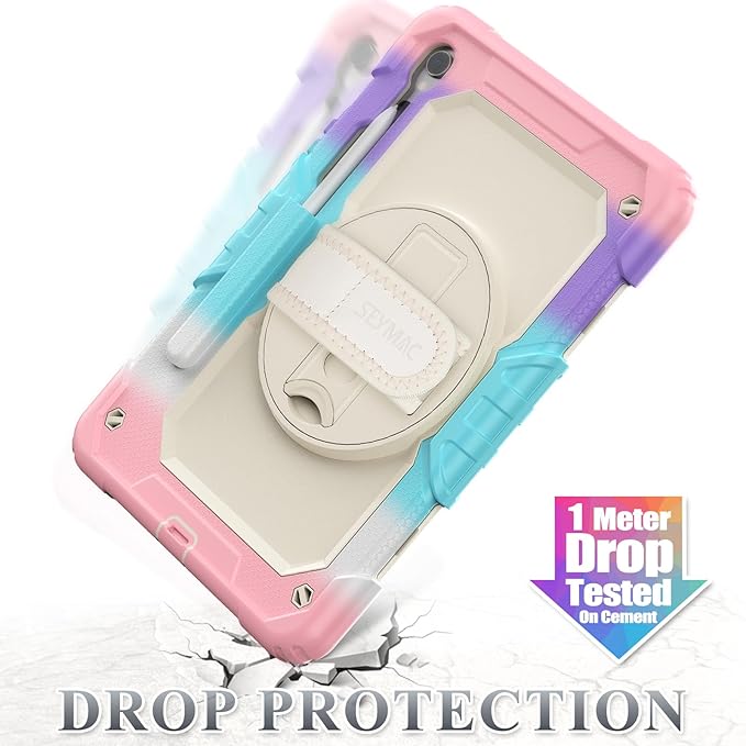 SEYMAC stock Case for Samsung Galaxy Tab S10 FE / S9 / S9 FE 5G Tablet Case - Image 6