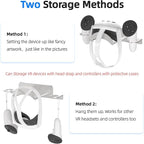 VR Wall Mount Aluminum Alloy, VR Headset Wall Mount Storage Stand Hook - Image 3