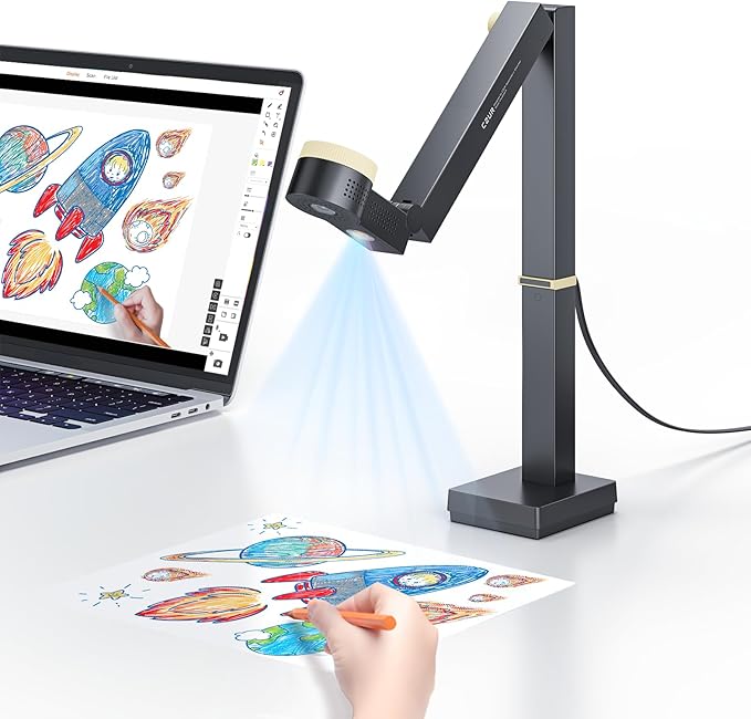 CZUR Fancy S Pro 12MP USB Document Camera by CZUR