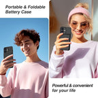 GIN FOXI Battery Case for iPhone 17, Charging Case Charger 8500mAh Ultra-Slim - Image 7