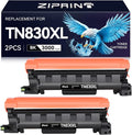 ZIPRINT TN830XL Toner 2 Pack Compatible Replacement by ZIPRINT