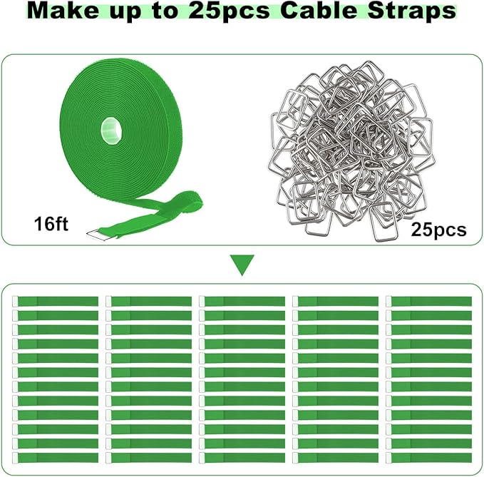 1"x16ft Hook and Loop Straps - Image 4