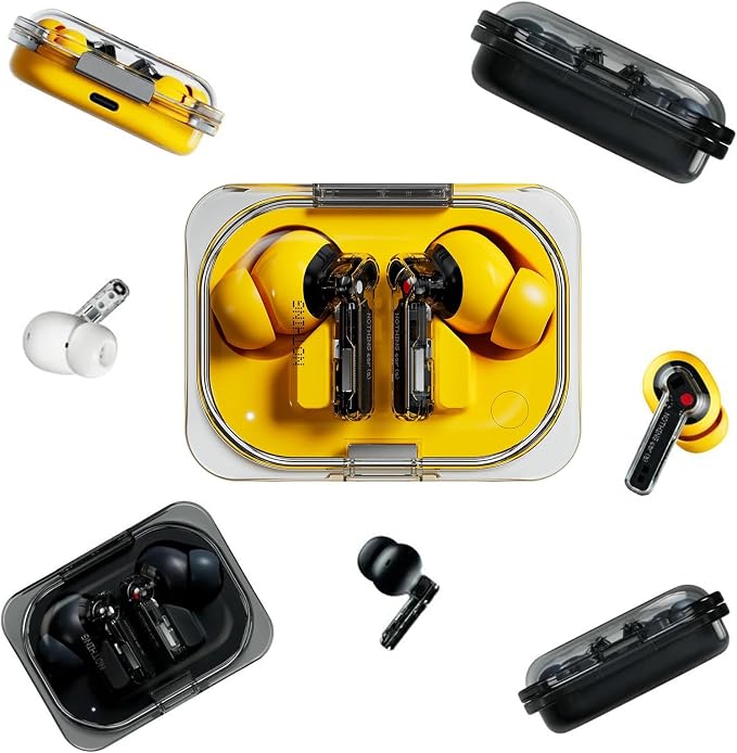 Nothing Ear Wireless Earbuds, 45dB Hybrid Noise Cancelling Earbuds, Hi-Res Audio - Image 4
