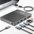 YOTUO Docking Station External Hard Drive Storage, USB-C Hub + HDD 7-in-1 by YOUTO