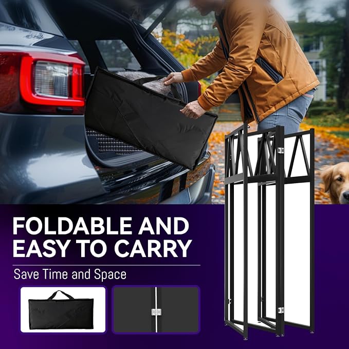 DJ Table Stand Portable booth, Foldable DJ Stand Booth, Adjustable DJ Facade - Image 5