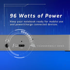 OWC 11-Port Thunderbolt Dock, 96W Charging, Single 8K Display or Dual 5K - Image 6