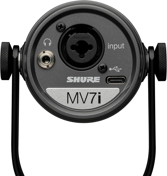 Shure MV7i Smart Microphone – USB-C & XLR Mic - Image 9