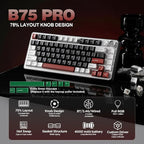YUNZII B75 PRO Wireless Mechanical Keyboard, 75% Layout - Image 2