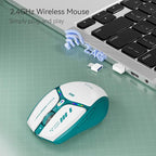 Uciefy V19 Wireless Mouse, 2.4GHz Rechargeable Mouse LED - Image 5