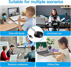 360° Computer Microphone for Desktop, USB Conference PC Mic, Noise-Canceling - Image 6