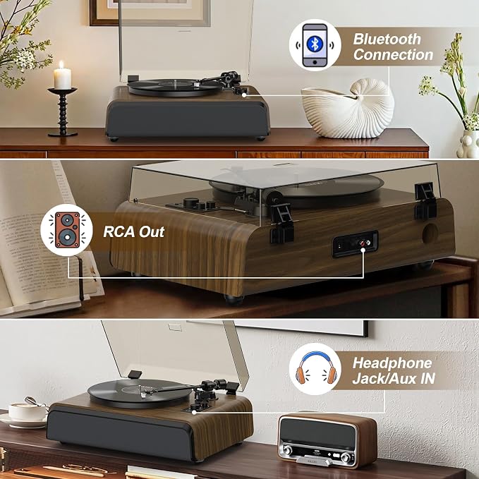 Record Player High-Fidelity Turntable - Image 4