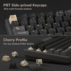 RK ROYAL KLUDGE M75 Wireless Mechanical Keyboard 2.4Ghz/BT5.1/USB-C Gaming - Image 5